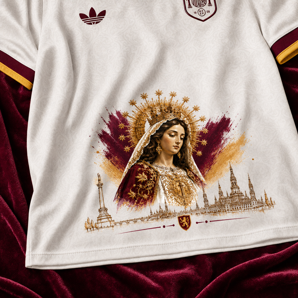 CAMISETA ESPAÑA VIRGEN DEL PILAR